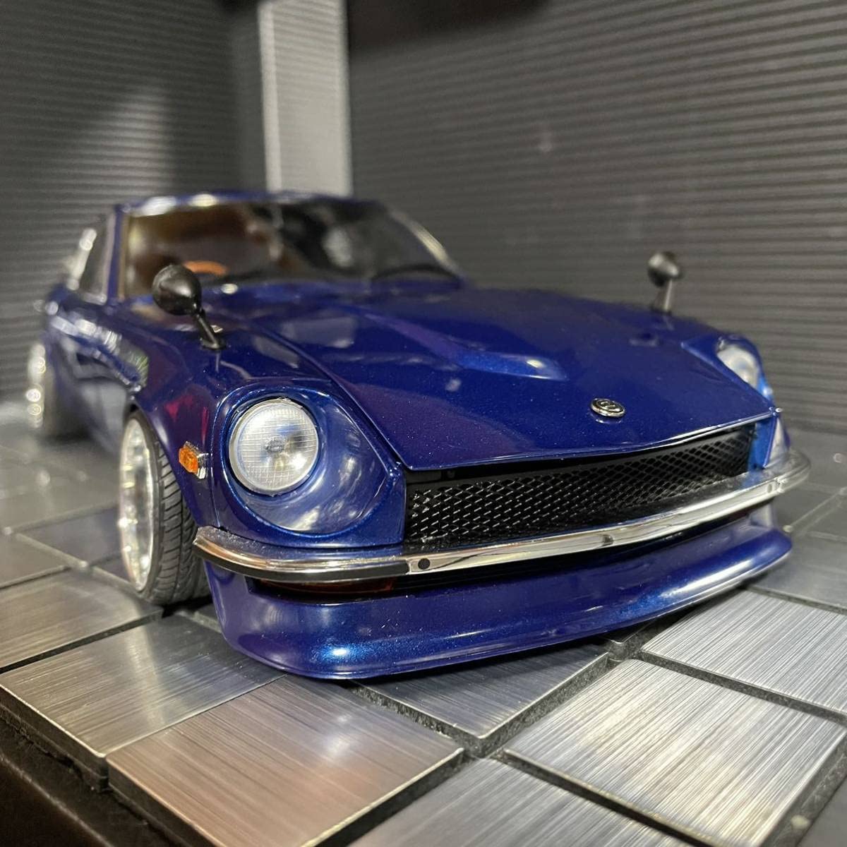 Amazon | 京商 1/18 フェアレディZーL1970 (S30) ブルーメタリック